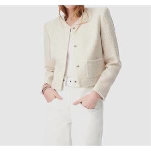 NEW IRO qaranne jacket in cream